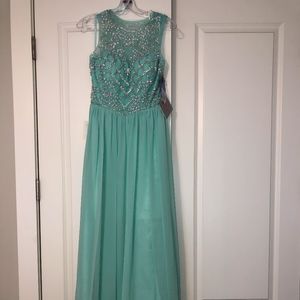 Teal Formal Dress